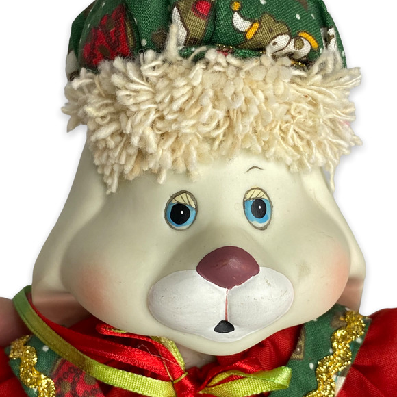 1995 Hip and Hop Christmas Decor House of Lloyd Christmas Around the World Bunny - Picture 3 of 11